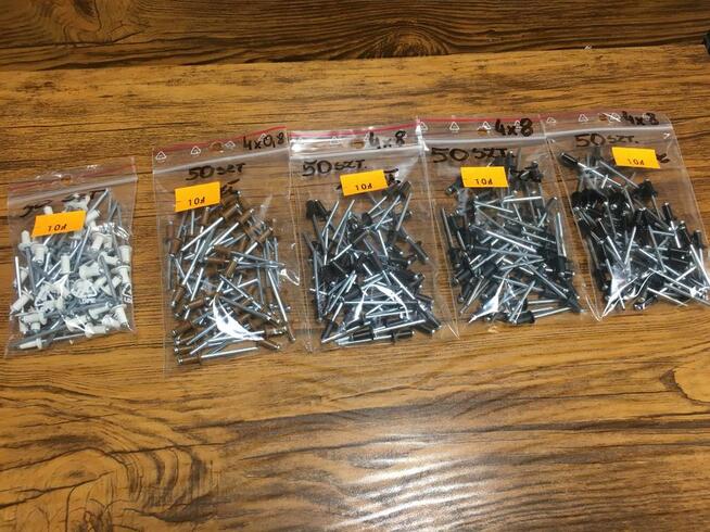 Nity miedziane 4 x 12 - łeb kulisty