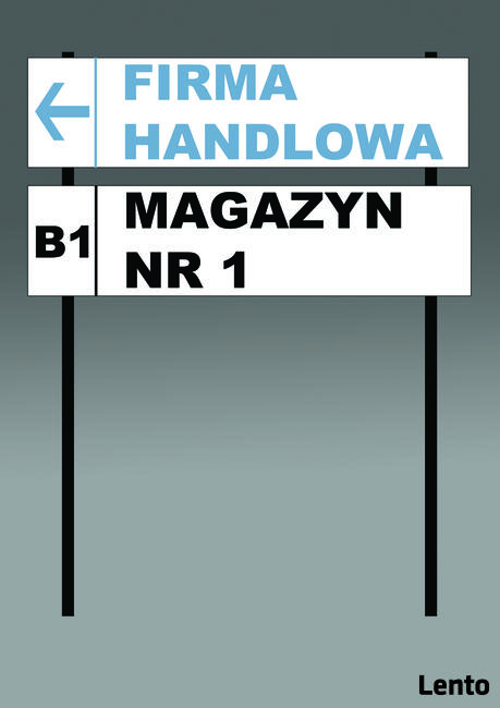 TABLICA INFORMACYJNA SZYLD REKLAMOWY OZNAKOWANIE REKLAMA