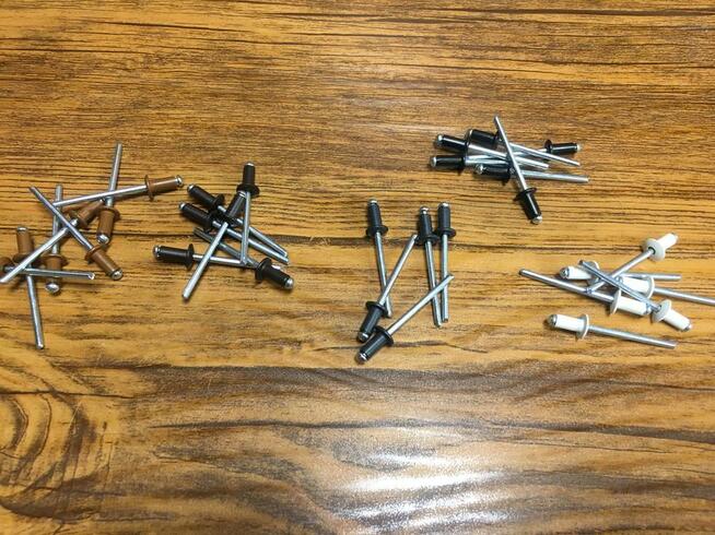 Nity miedziane 4 x 12 - łeb kulisty