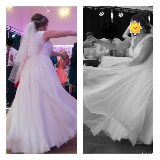 Suknia Ślubna IGAR 1942 – Elegancja dla Niskiej Panny Młodej