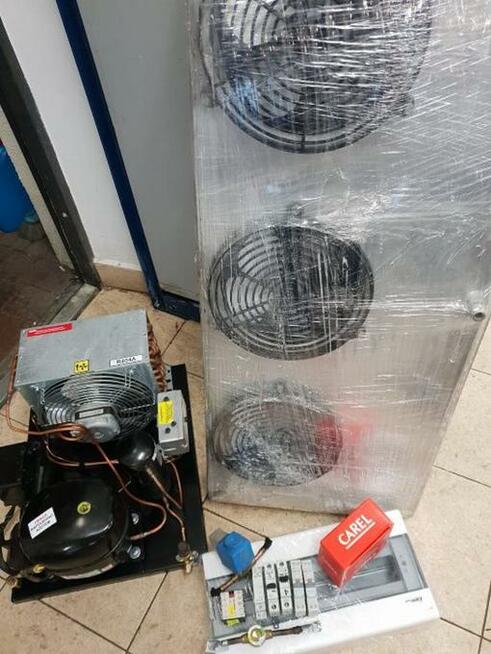 Agregat chłodniczy UŻYWANY parownik sprężarka skraplacz dry