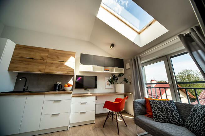 OSTATNI Mikroapartament komfortowo wykończony