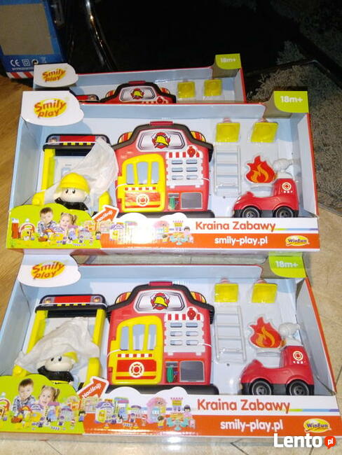 Zabawka strażak. Nowa
