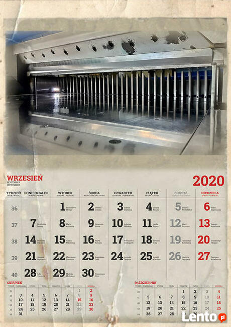 DRON KALENDARZE 2026 filmy zdjęcia inspekcje projekty graf