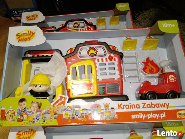 Zabawka strażak. Nowa