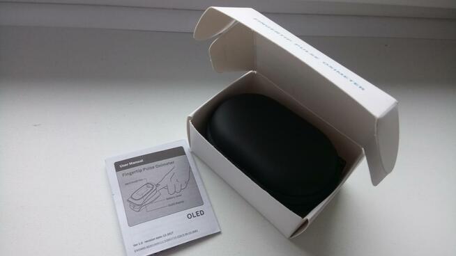 Pulsoksymetr z Alarmem NAPALCOWY puls natlenienie pomiar