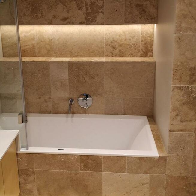 Płytki Trawertyn Classic Mix bębnowany komplet