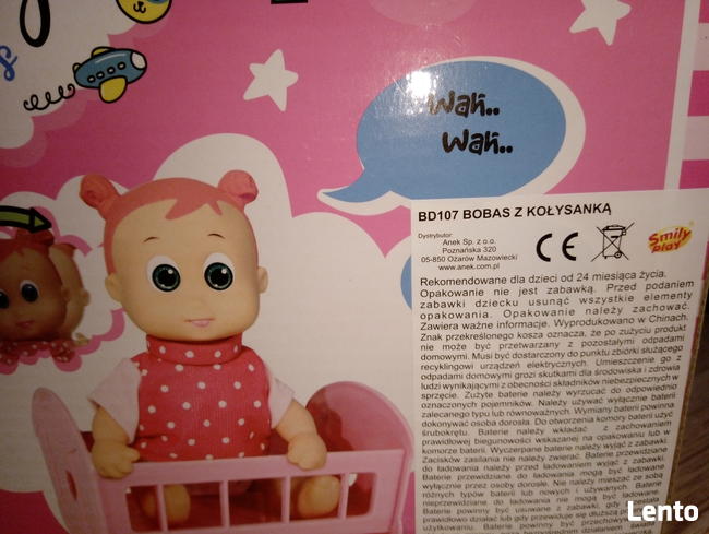 Nowa lalka. Bobas kołysanka