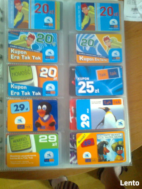 Sprzedam czyste karty telefoniczne - STARY LUBLIN