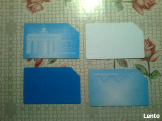 Sprzedam czyste karty telefoniczne - STARY LUBLIN