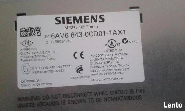 Siemens Panel Mp277-10 Touch
