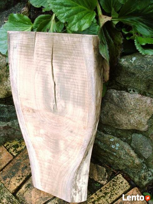 Dębowy blat , pólka , stolik do aranżacji gr 5cm.