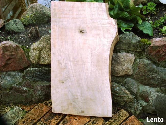 Dębowy blat , pólka , stolik do aranżacji gr 5cm.