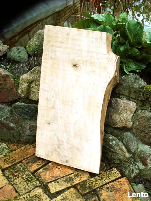 Dębowy blat , pólka , stolik do aranżacji gr 5cm.