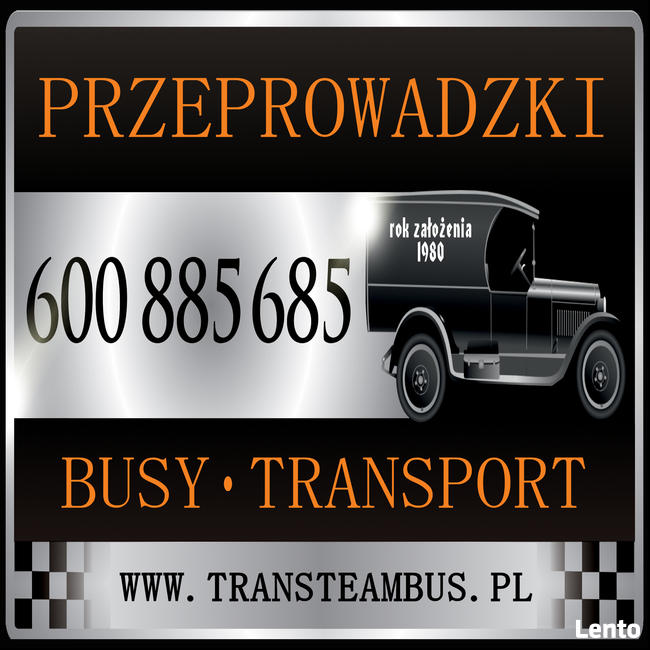 Bagażówki busy taxi bagażowe towarowe Gdańsk Przeprowadzki