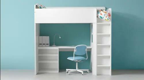Łóżko piętrowe Ikea