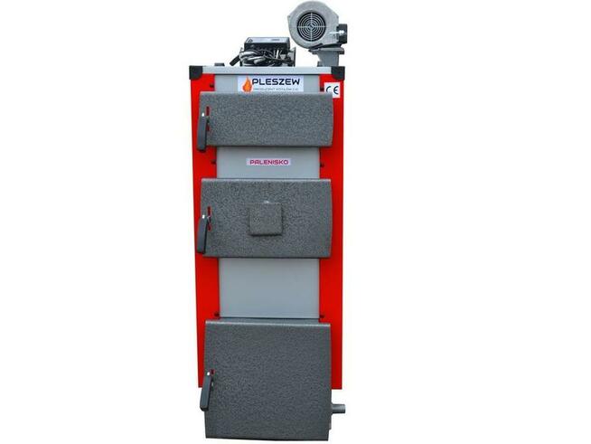 Pleszew PIEC KOCIOŁ 27kW do 200m KOTŁY na Węgiel Drewno Miał