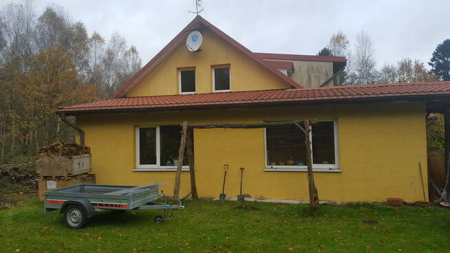 Klimatyczny dom z działką nad jeziorem Marąg