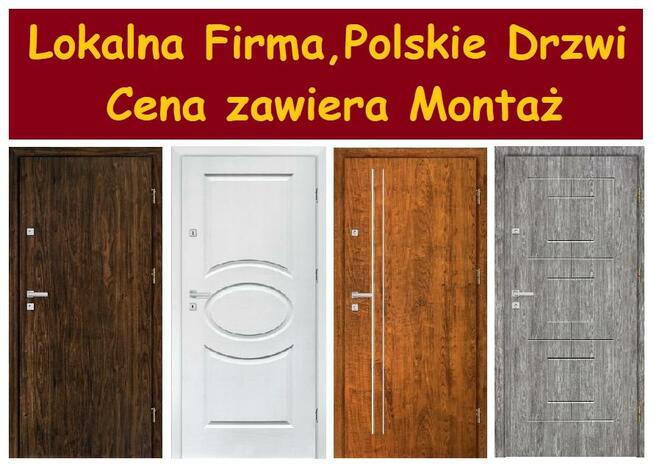 Polskie drzwi z montażem