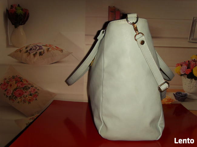 TOREBKA DAMSKA, DUŻA, NOWA, JASNY BŁĘKIT =WROCŁAW=