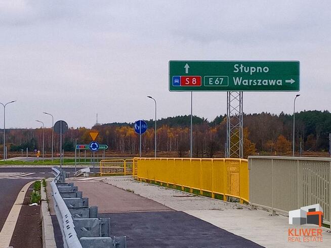 Działka przy węźle z trasą S8, Radzymin , Nadma