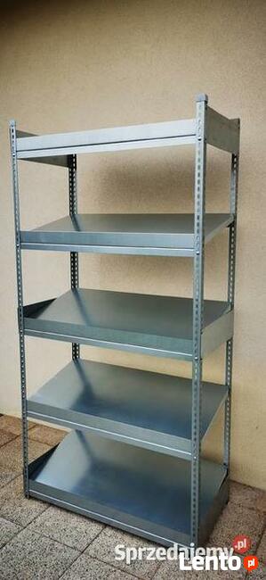 Regał metalowy skośny 2000x1000x500 ocynk - PRODUCENT