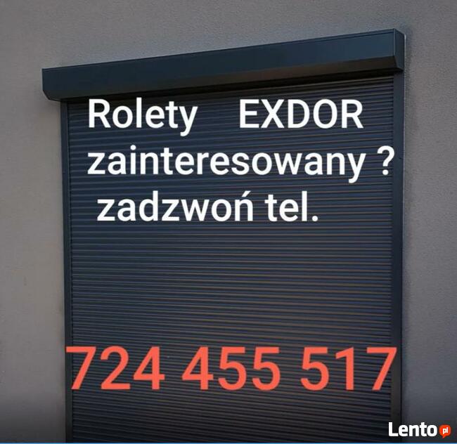 Rolety do Twoich okien , Koszalin EXDOR tel. 724 455 517