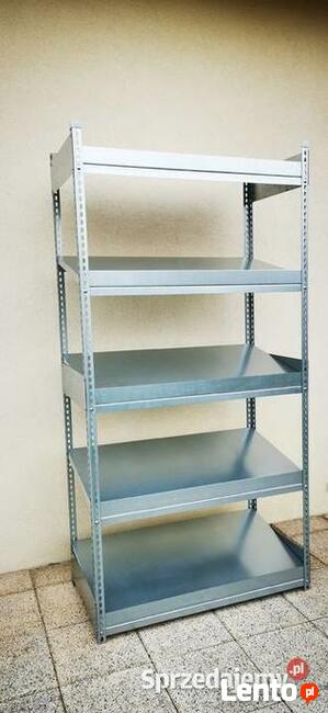 Regał metalowy skośny 2000x1000x500 ocynk - PRODUCENT