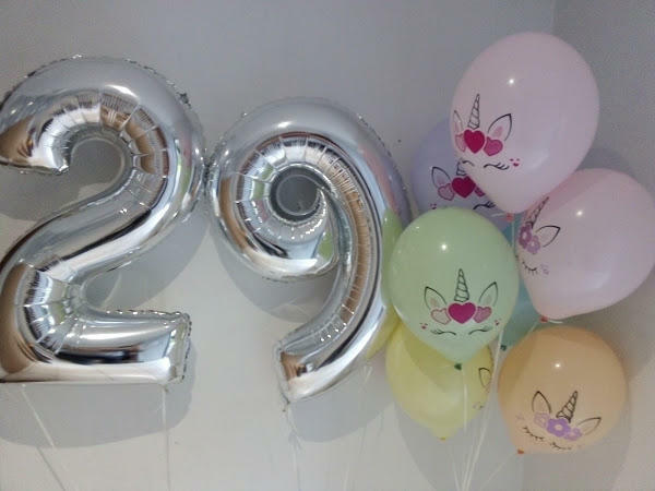 Wielkie balonowe cyfry - największy wybór w Rybniku OD RĘKI!