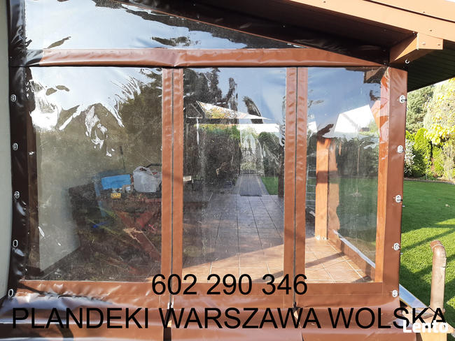 Zabudowa tarasu, altany, werandy z drewna, plandeki, folia