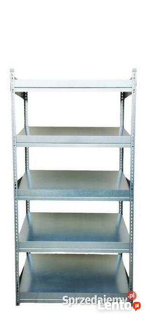 Regał metalowy skośny 2000x1000x500 ocynk - PRODUCENT