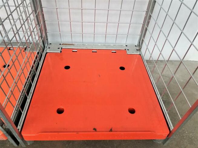 Wózek z HAMULCEM Transportowy Gniazdowy Magazynowy Rollkonte