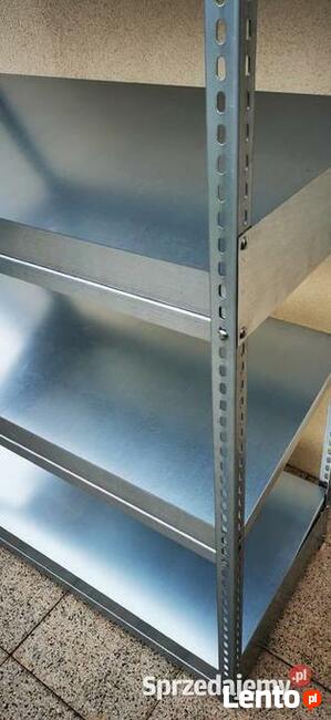 Regał metalowy skośny 2000x1000x500 ocynk - PRODUCENT