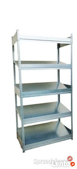 Regał metalowy skośny 2000x1000x500 ocynk - PRODUCENT