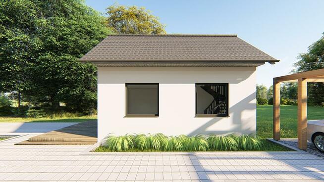Projekt domu ZG117 - na zgłoszenie bez pozwolenia