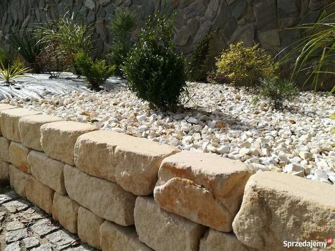 Kamień na murki skalne skarpy skalniaki mury oporowe łupek