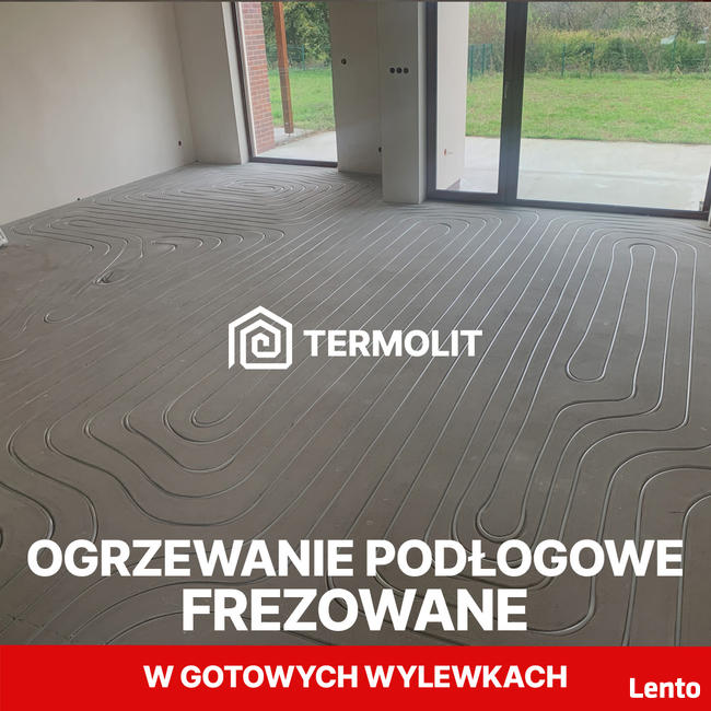 Frezowanie pod ogrzewanie podłogowe frezowane Warszawa