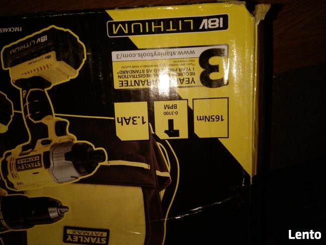 Zestaw Stanley wkrętarka udarowa i klucz udarowy zakrętarka