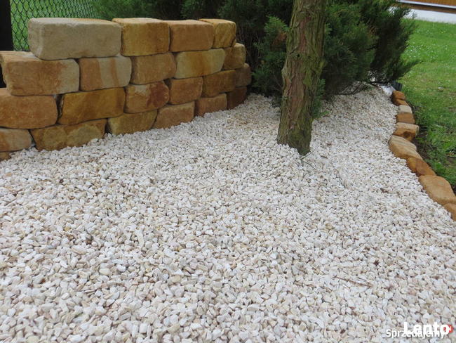 Kamień na skalniaki ogrodowy cegła na mur gril piaskowiec