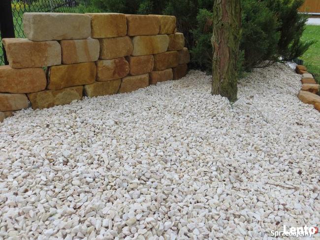 Kamień na skalniaki ogrodowy cegła na mur gril piaskowiec