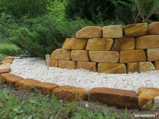 Kamień na murki skalne skarpy skalniaki mury oporowe łupek