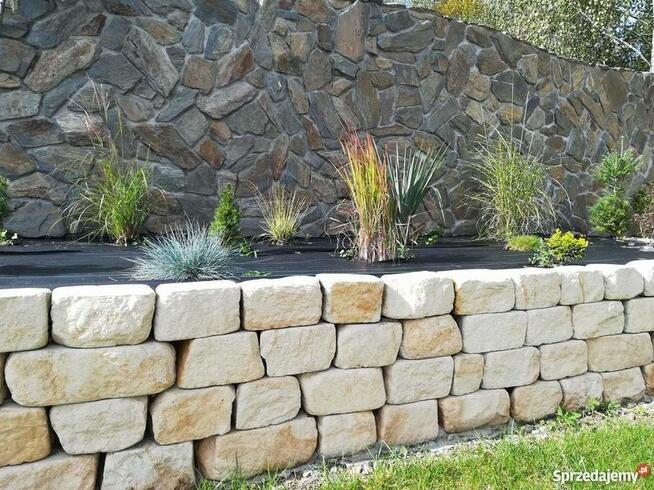Kamień na murki skalne skarpy skalniaki mury oporowe łupek
