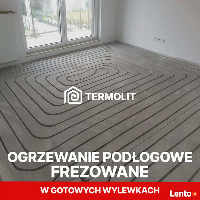 Frezowanie pod ogrzewanie podłogowe frezowane Wrocław