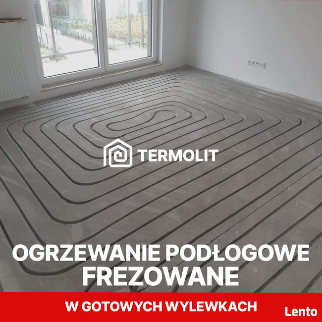 Frezowanie pod ogrzewanie podłogowe frezowane Katowice