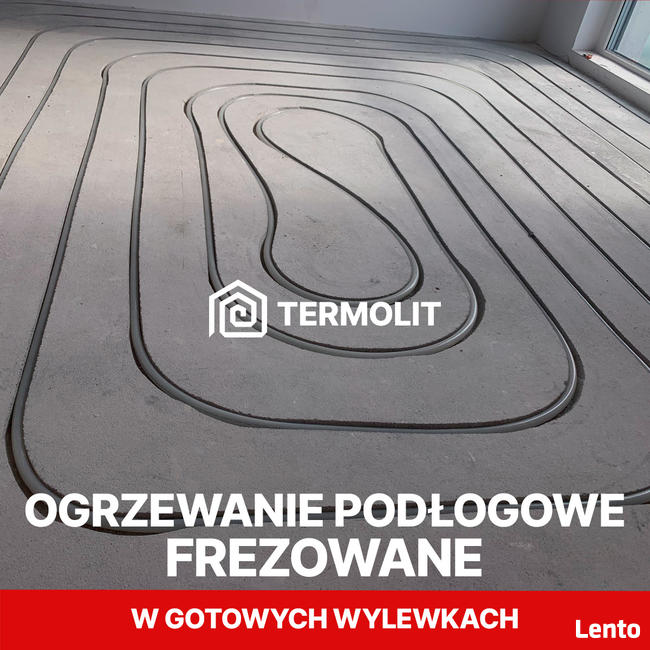 Frezowanie pod ogrzewanie podłogowe frezowane Łódź