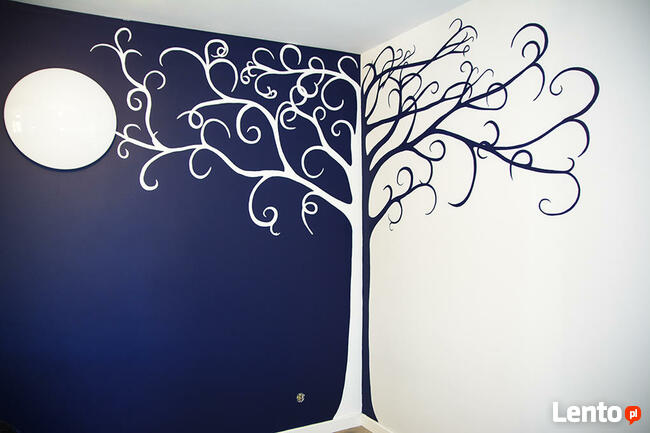 Malowidła ścienne, graffiti, mural artystyczny