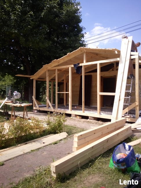 Domki tarasy budowa remonty wszystko z drewna