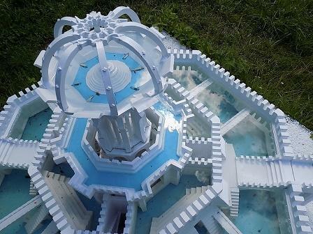 Gratis - nowa technika budowy form 3d - fontanny ze świecami