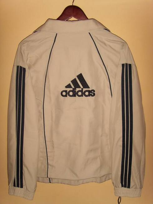 BLUZA SPORTOWA, „ADIDAS”, JASNO SZARA =WROCŁAW=