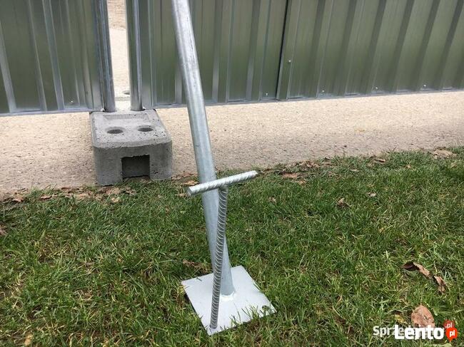 Ogrodzenie pełne tymczasowe ogrodzenia pełne płot budowa